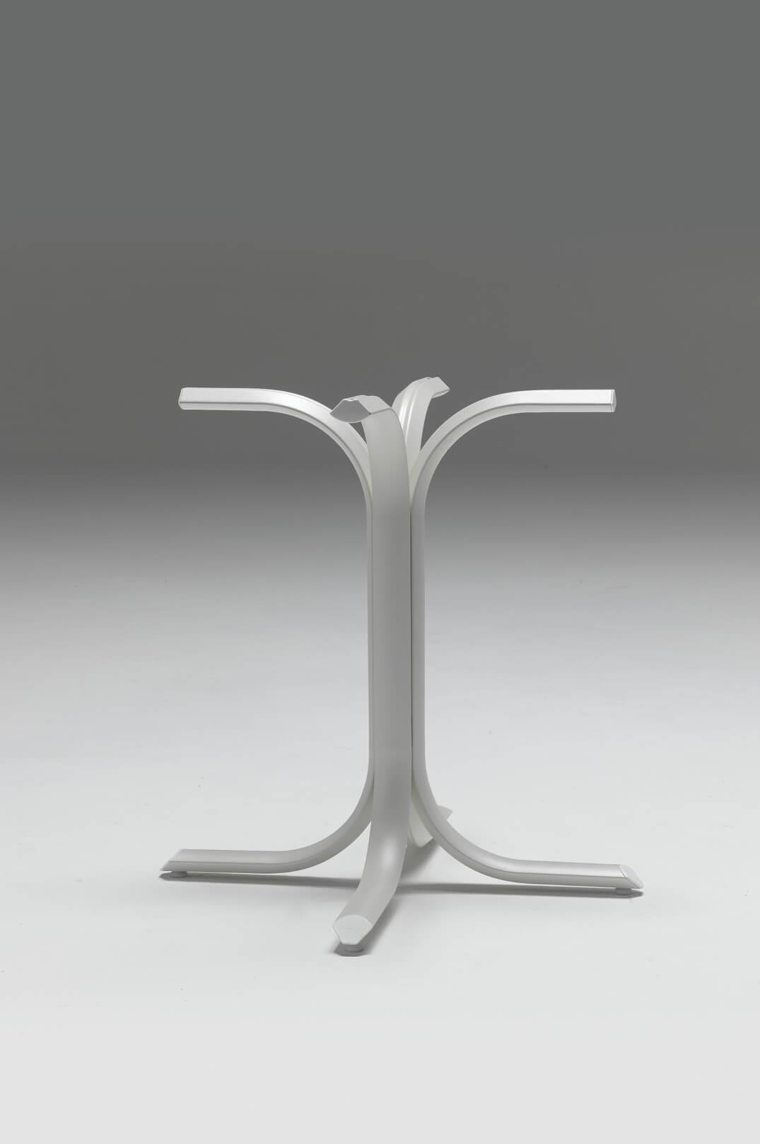 Table de repas en acier galvanisé en version fixe de la collection SYSTEM