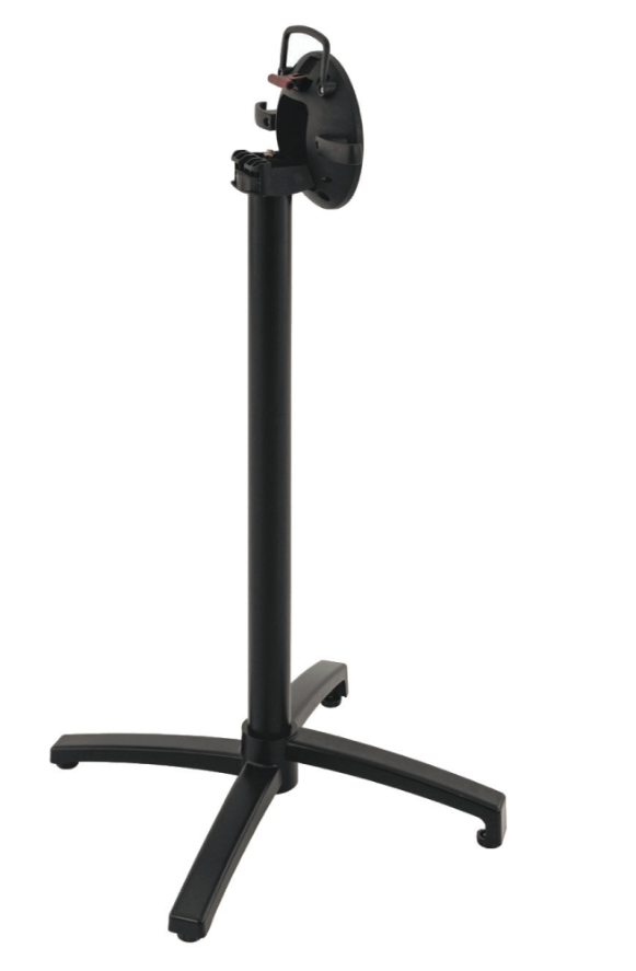 pieds de table de la collection Verona Bar avec crochets pour sacs, poignée et encastrable par FLEXMOB à Bordeaux