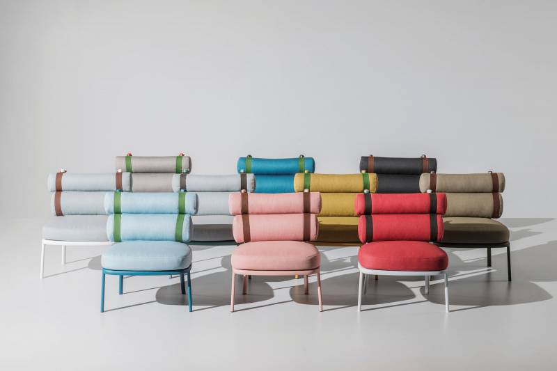 Fauteuil lounge confortable collection ROLL disponible dans un large choix de coloris par Kettal®