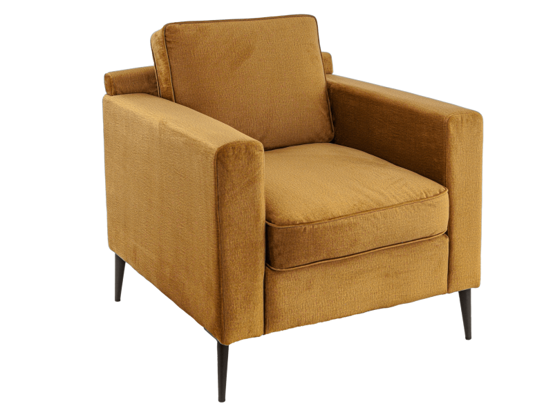 Fauteuil Lounge ARROW gold