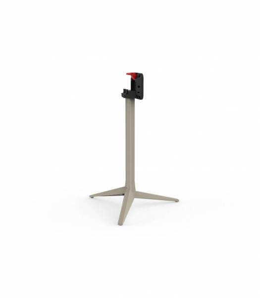 Pied de table 3 branches en aluminium version pliante collection FAZ