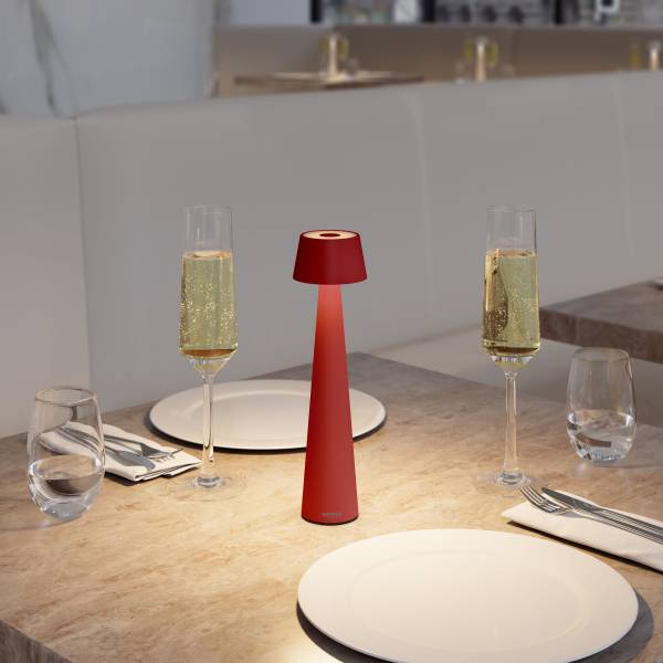 Lampe de table d’extérieur élégante en aluminium Collection Mono à Cagnes sur Mer