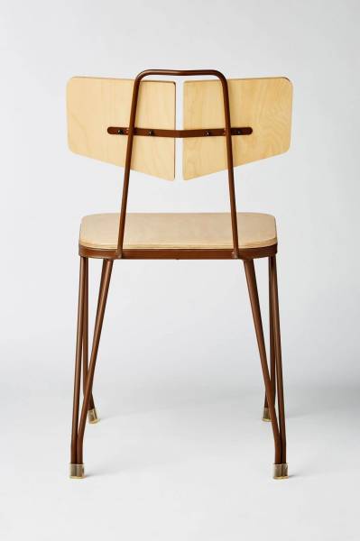 Chaise de repas en acier pour professionnels collection Alana à Nantes