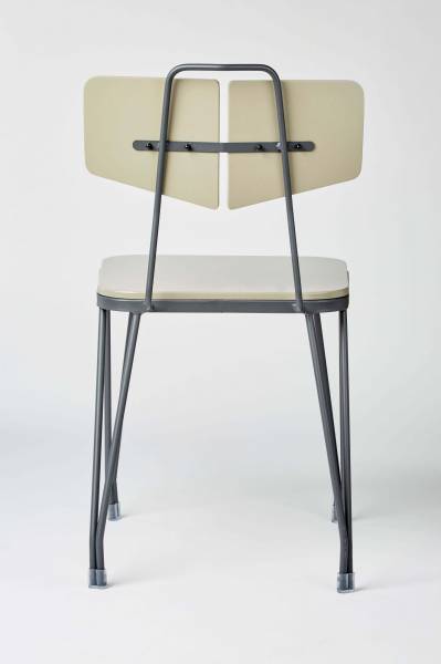 Chaise de repas en acier pour professionnels collection Alana à Aix