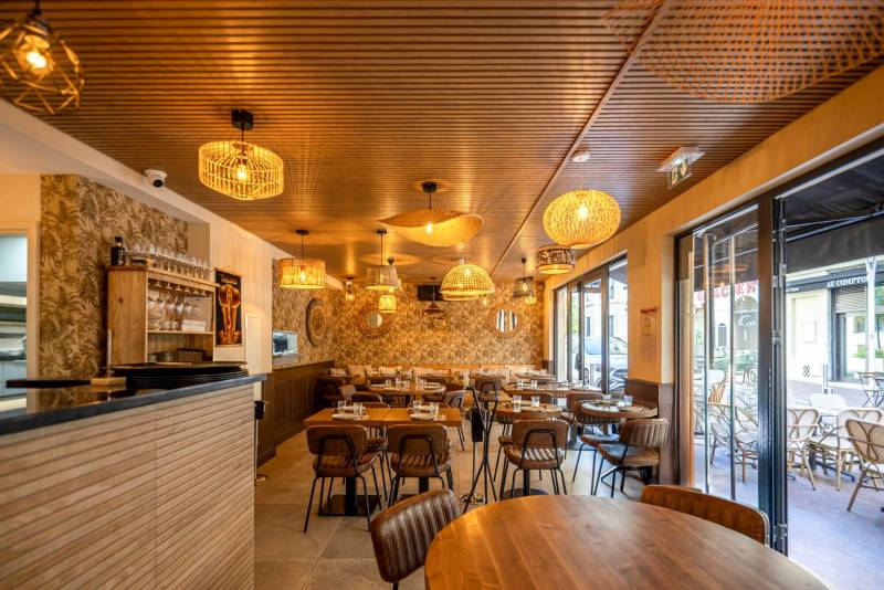 Aménagement intérieur restaurant à Cannes