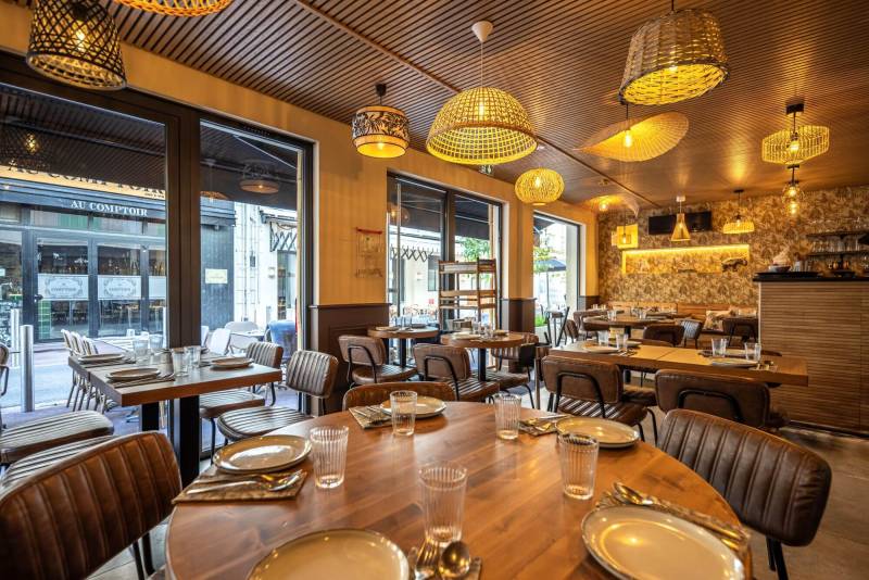 Aménagement complet restaurant thai à Cannes