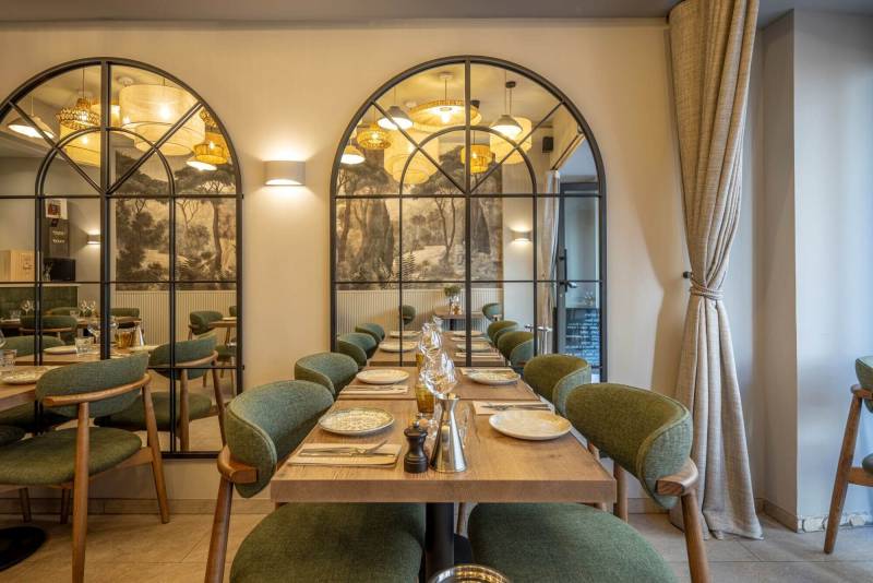 Aménagement intérieur restaurant à Cannes
