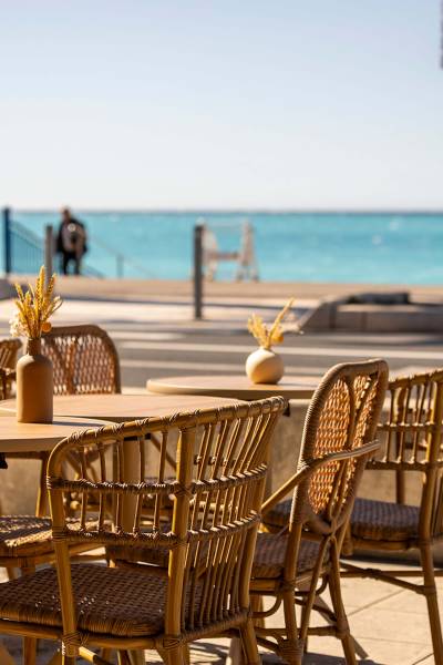 Un nouvel espace extérieur pour Babel Babel au bord de la mer à Nice 