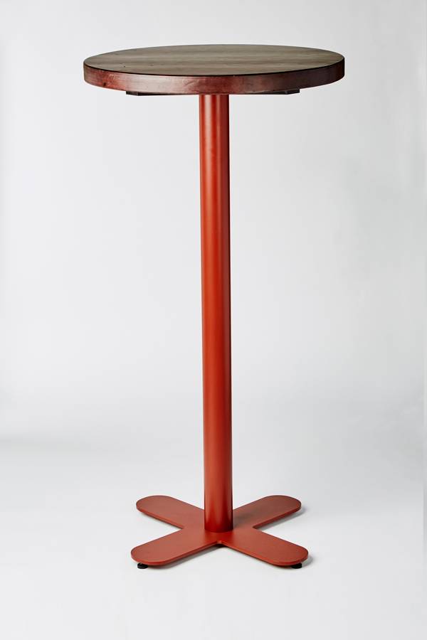 Plateau cerclé rouge brun Mood Design à Cagnes-sur-mer