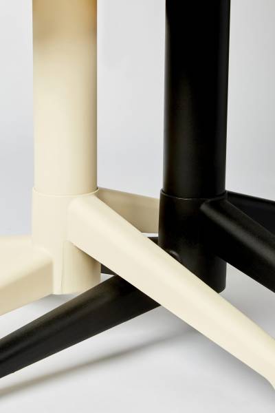 Zoom sur pieds de table, collection CLICK