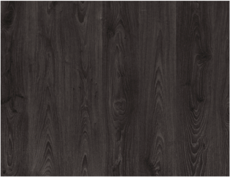 Plateau de table mélaminé 18 mm avec chants en PVC imitation bois de bout coloris Minnesota Oak Chocolat à Marseille