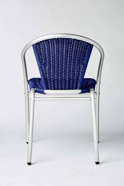 Chaise de restaurant tressée et empilable pour extérieur collection Malaga à Sanary