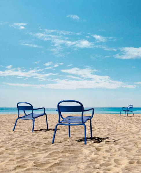 Fauteuil de détente Stecca en bord de mer à Toulon