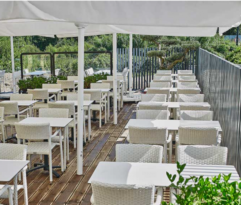 pare-vent de la collection Siena extérieur à Bordeaux