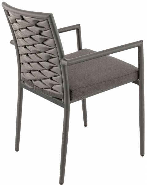 Chaise de repas avec dossier tressé et coussin d’assise inclus collection Aleria à Marseille