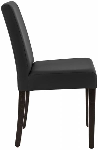 chaise de restaurant de la collection Célia avec structure en hêtre couleur noir à Bordeaux
