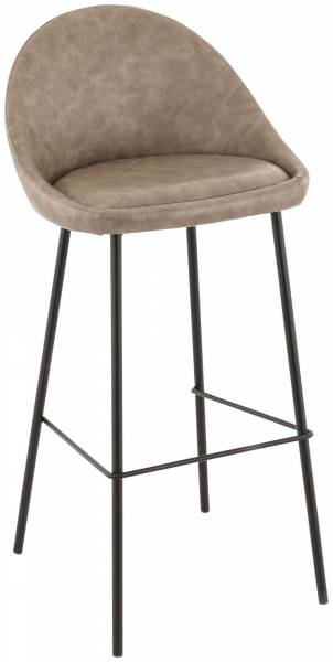 tabouret haut de restaurant de la collection Elliot BST couleur crème à Genève