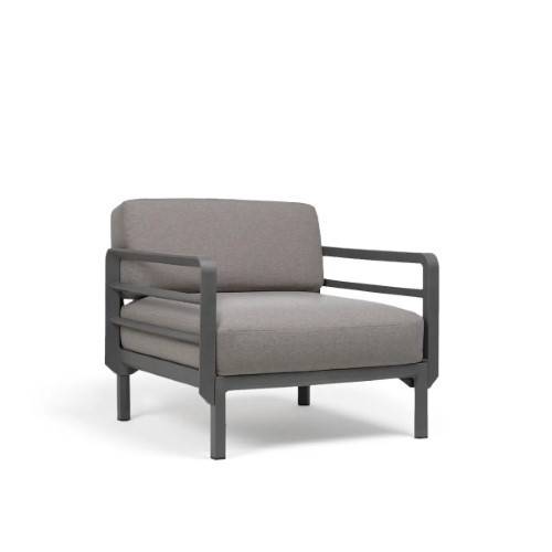 Fauteuil lounge collection Maximo en polypropylène