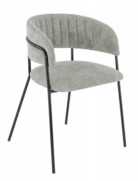 Fauteuil contemporain gris pale collection René à Nice