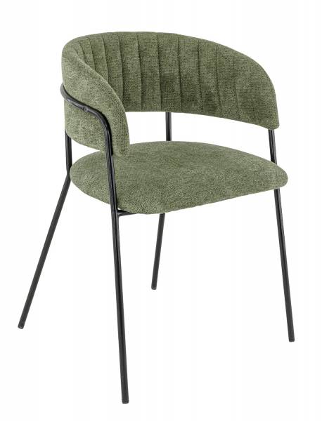 Fauteuil contemporain vert collection René à Nice