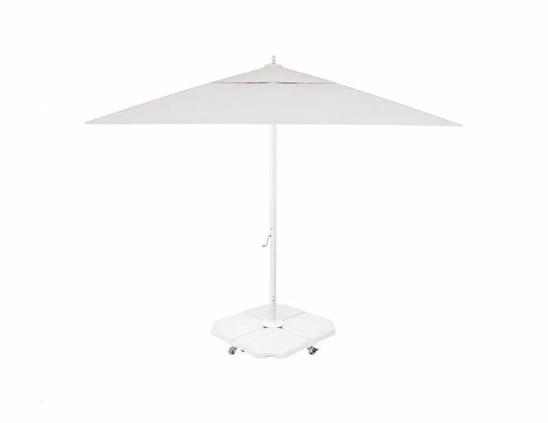 parasol de la collection Rio en aluminium thermo laqué par EZPELETA à Nice