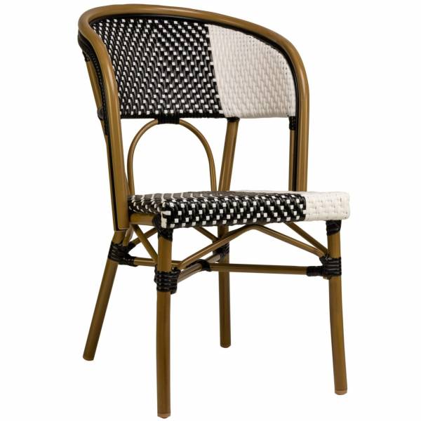 Fauteuil de terrasse bicolore collection Santa Cruz