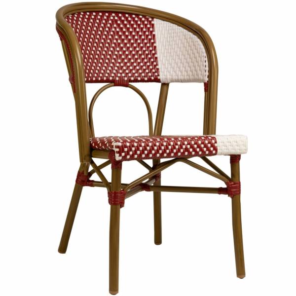 Fauteuil de terrasse bicolore collection Santa Cruz