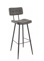 Tabouret haut de restaurant style vintage collection MADO BST